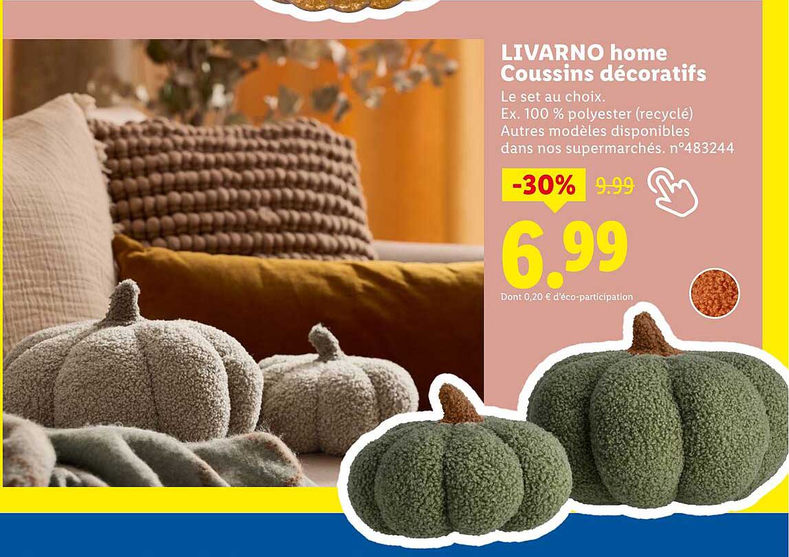 LIVARNO home Coussins décoratifs
