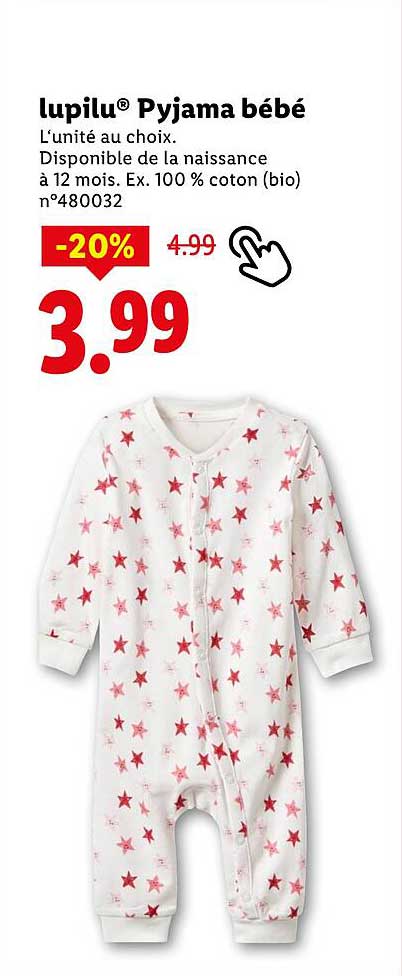 lupilu® Pyjama bébé