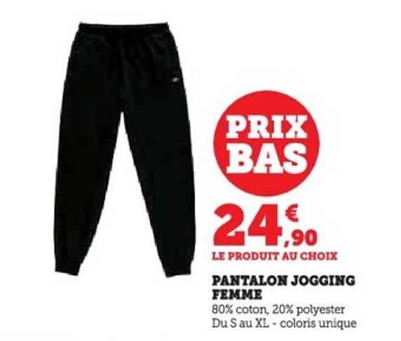 PANTALON JOGGING FEMME