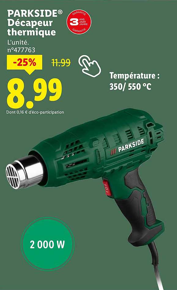 PARKSIDE® Décapeur thermique