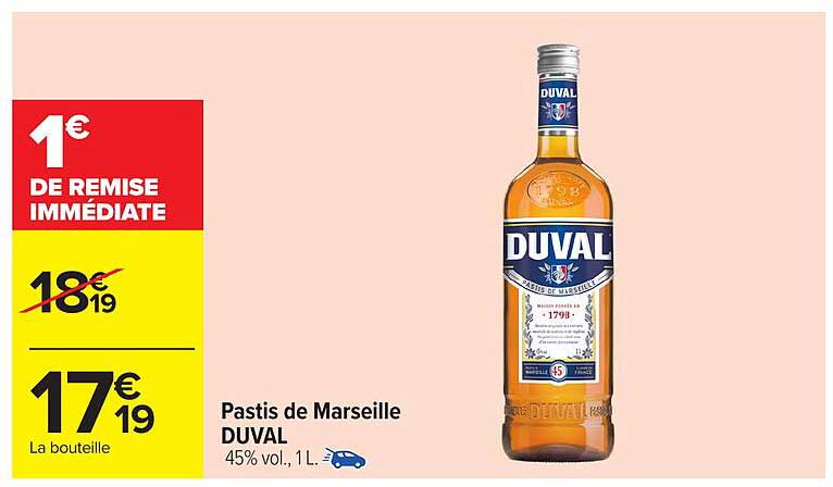 Pastis de Marseille DUVAL