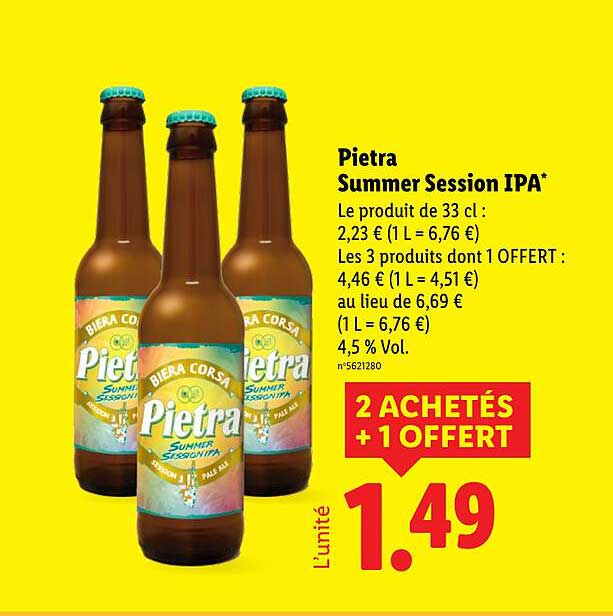 Pietra Summer Session IPA*