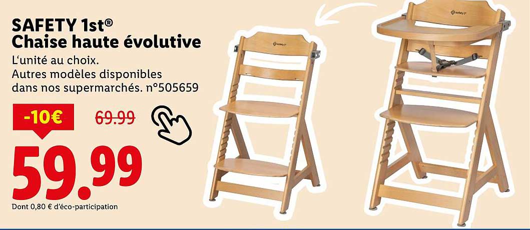 SAFETY 1st® Chaise haute évolutive