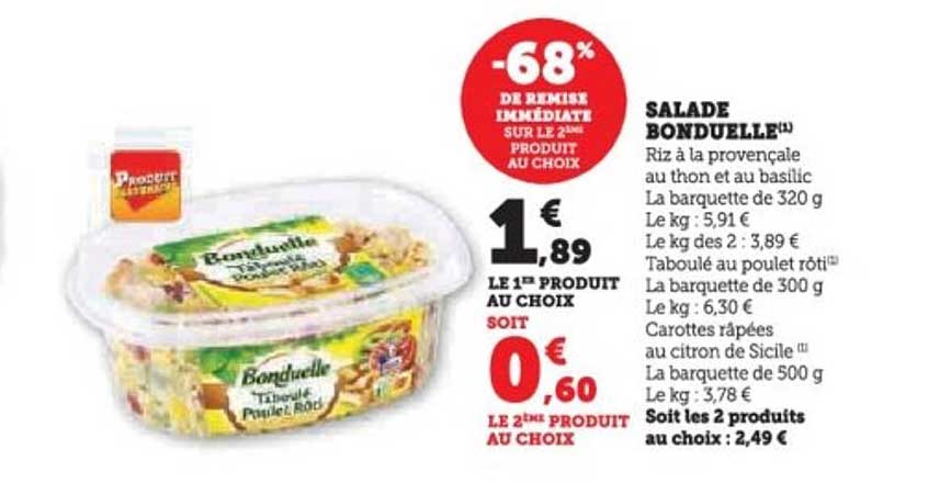 SALADE BONDUELLE