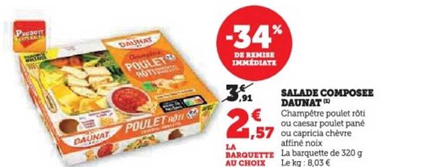 SALADE COMPOSEE DAUNAT