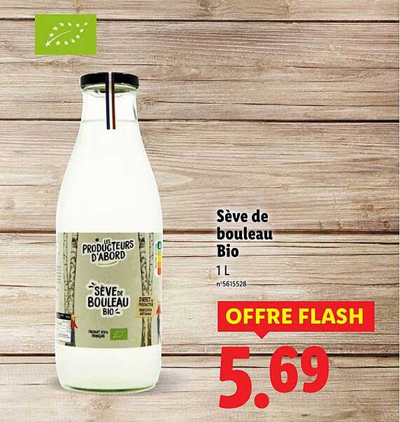 Sève de bouleau Bio