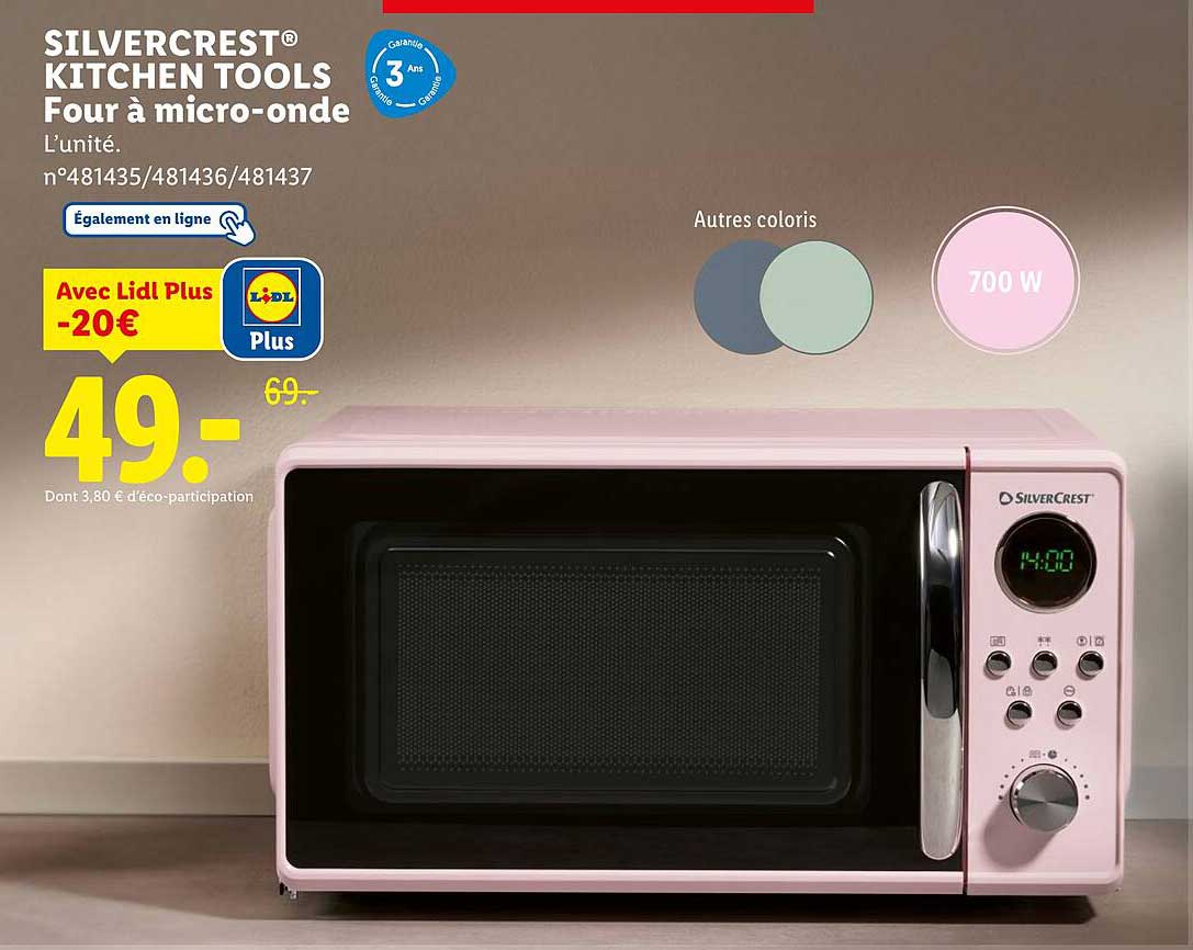 SILVERCREST® KITCHEN TOOLS Four à micro-onde