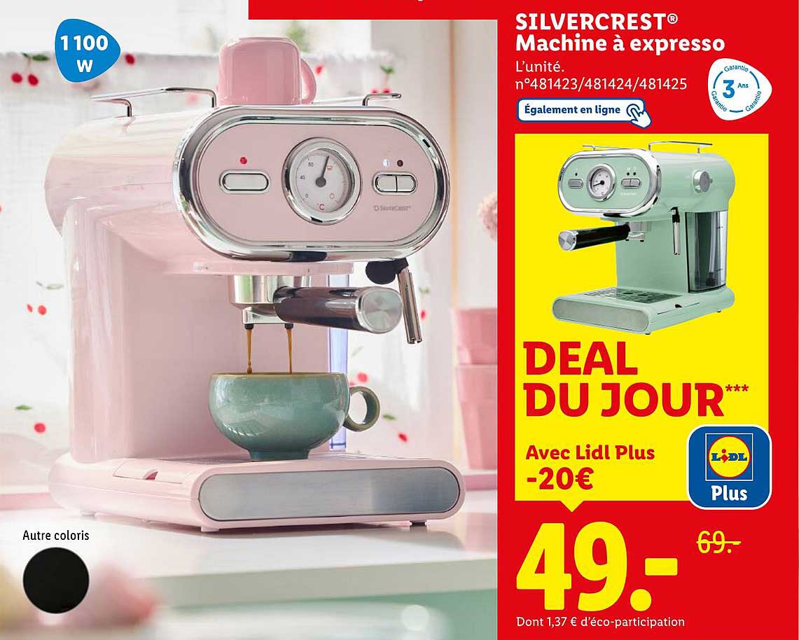 SILVERCREST® Machine à expresso
