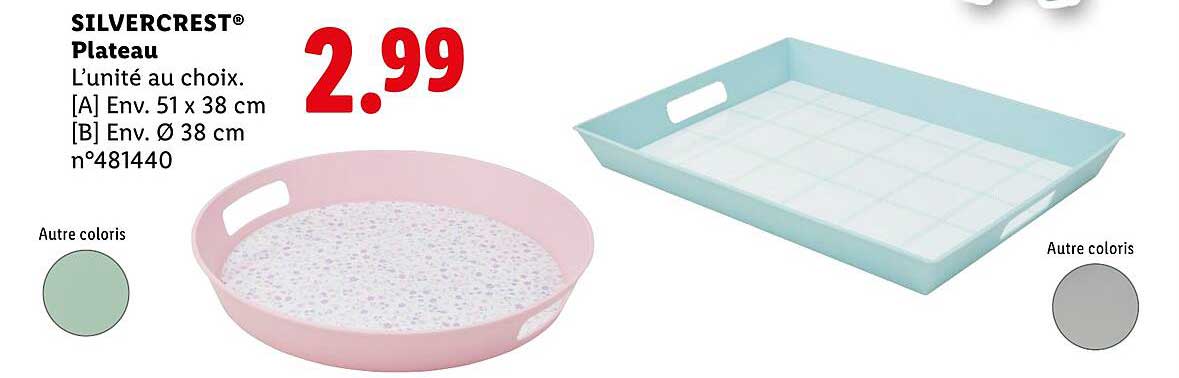 SILVERCREST® Plateau