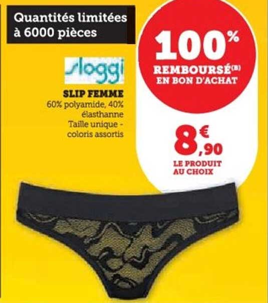 SLIP FEMME