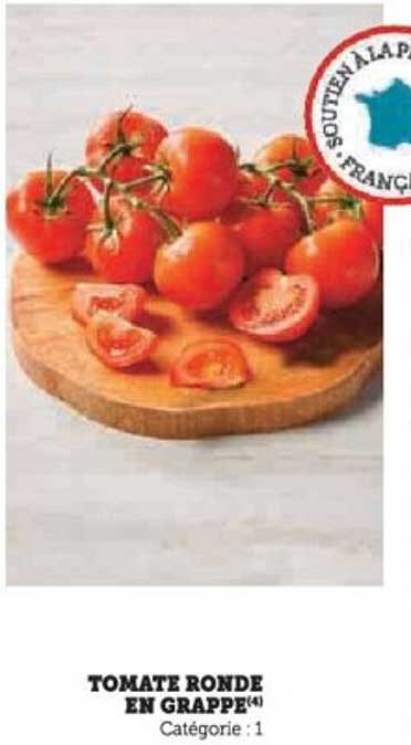 TOMATE RONDE EN GRAPPE