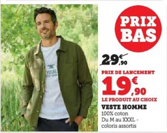 VESTE HOMME