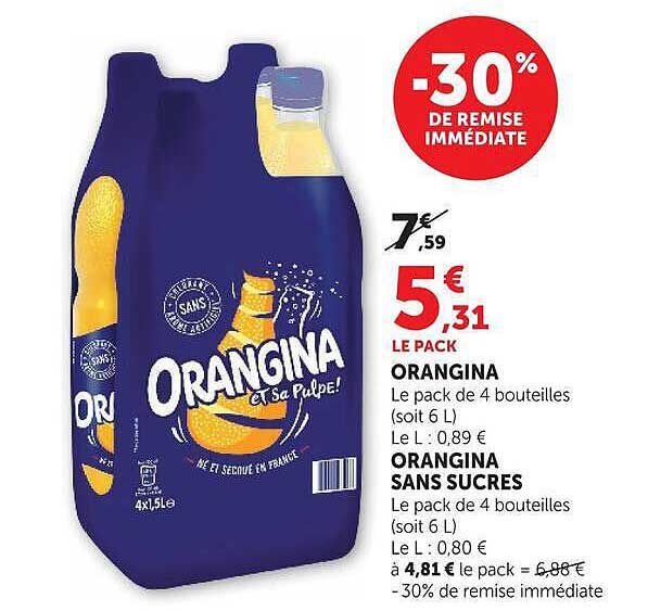 -30% DE REMISE IMMÉDIATE