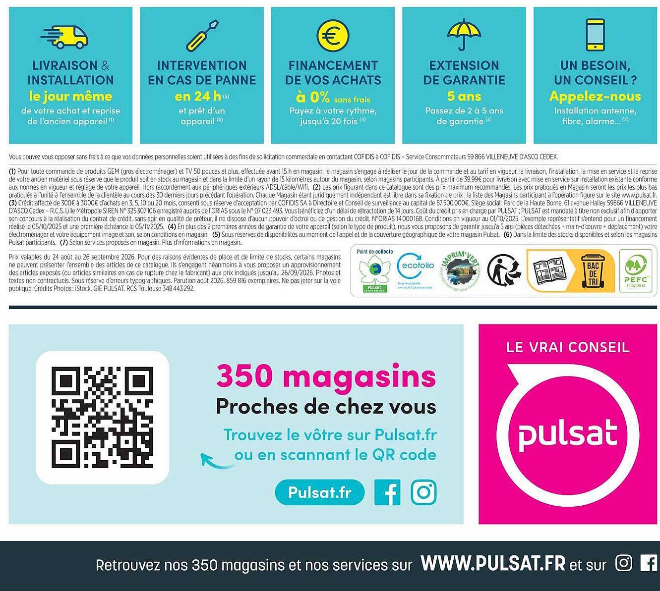 350 magasins Proches de chez vous