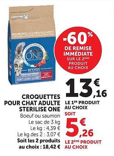 -60% DE REMISE IMMÉDIATE SUR LE 2ÈME PRODUIT AU CHOIX