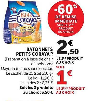 BATONNETS PETITS CORAYA(2)