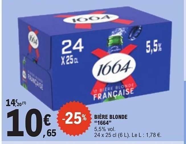 BIÈRE BLONDE “1664”