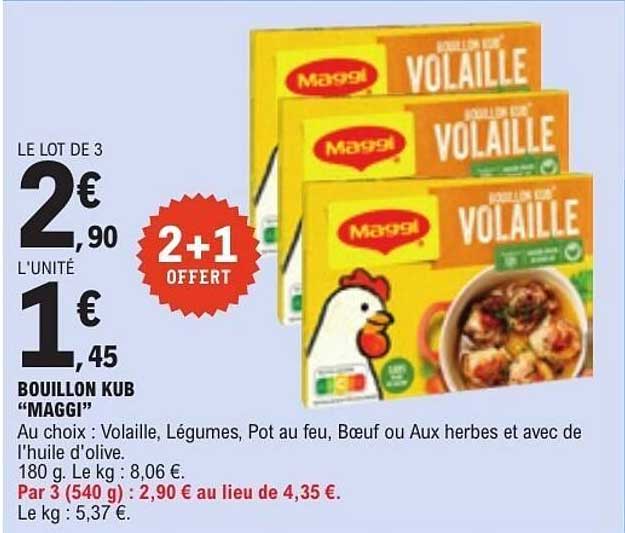 Bouillon Kub “MAGGI”