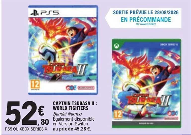 CAPTAIN TSUBASA II : WORLD FIGHTERS