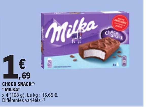 CHOCO SNACK “MILKA”