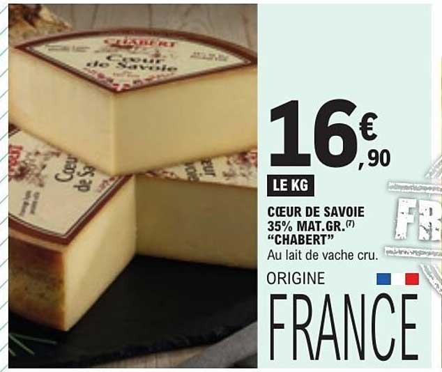 CŒUR DE SAVOIE 35% MAT.GR. "CHABERT"
