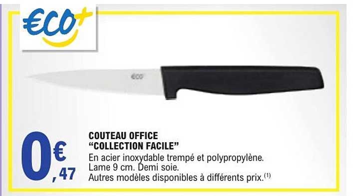 COUTEAU OFFICE “COLLECTION FACILE”