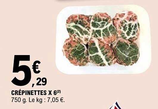 CRÉPINETTES X 6(2)