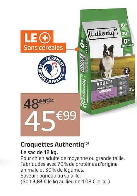 Croquettes Authentiq®