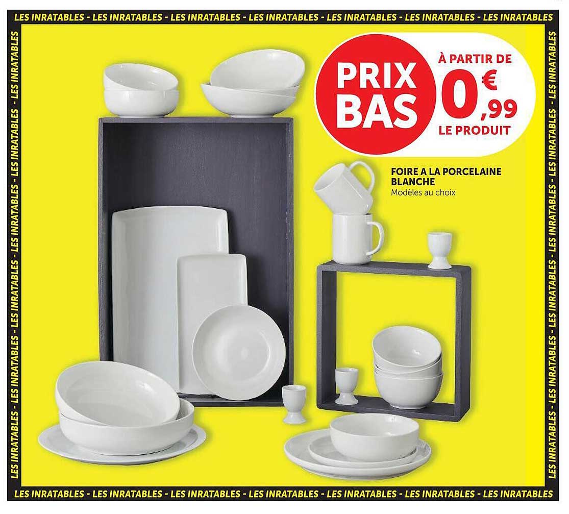 FOIRE A LA PORCELAINE BLANCHE