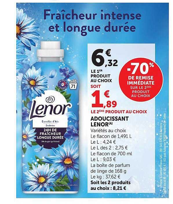 Fraîcheur intense et longue durée