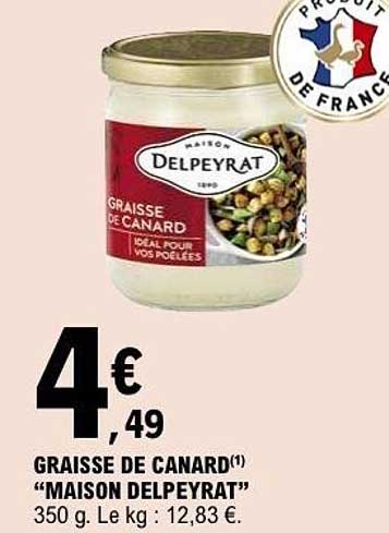 GRAISSE DE CANARD “MAISON DELPEYRAT”