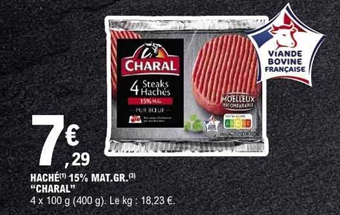 HACHÉ(1) 15% MAT.GR. "CHARAL"