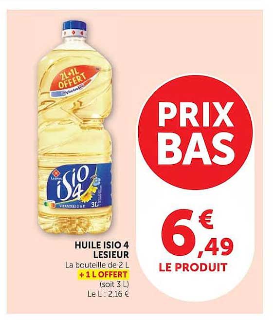 HUILE ISIO 4 LESIEUR