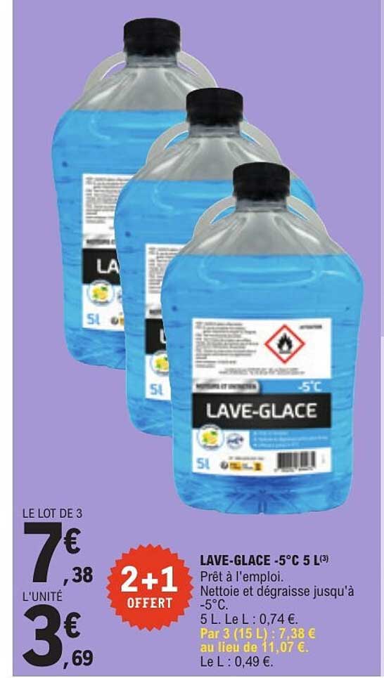 LAVE-GLACE -5°C 5 L