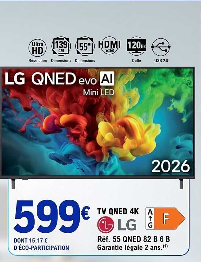 LG QNED evo AI Mini LED