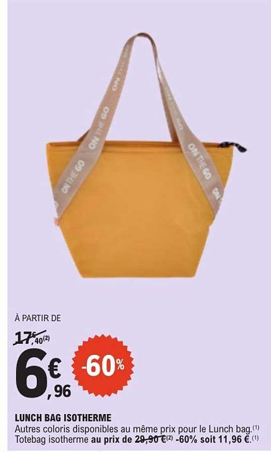 LUNCH BAG ISOTHERME
