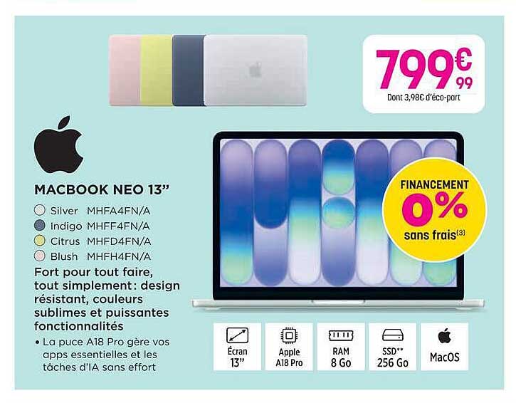 MACBOOK NEO 13”