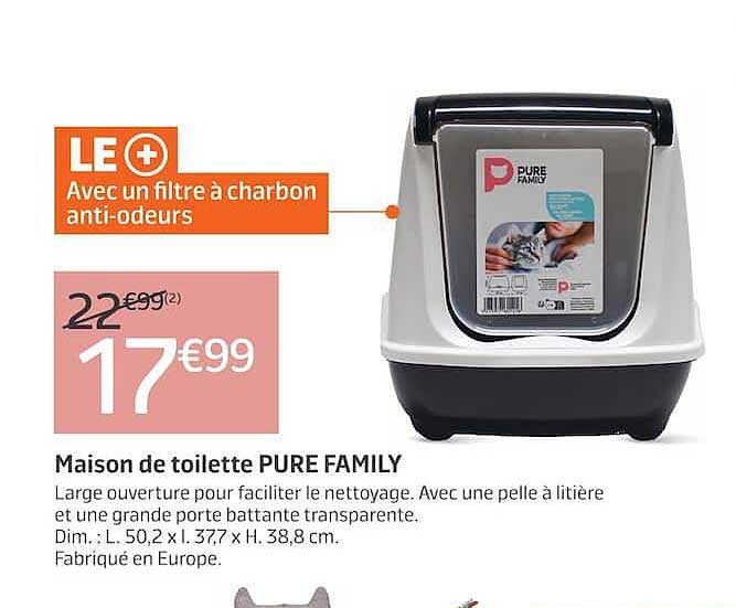 Maison de toilette PURE FAMILY
