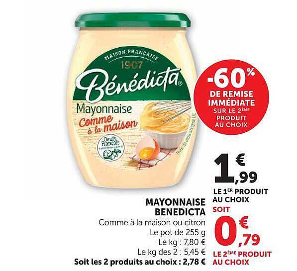 MAYONNAISE BENEDICTA