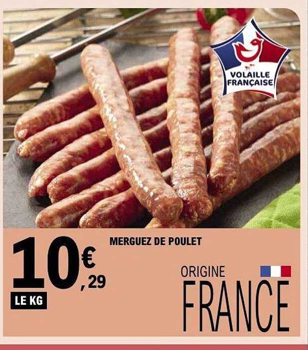 MERGUEZ DE POULET