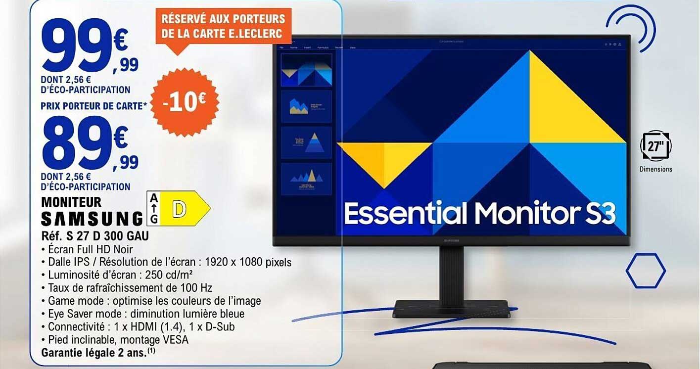 MONITEUR SAMSUNG