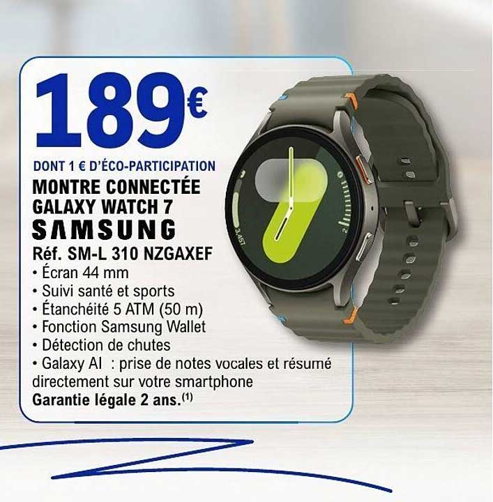 MONTRE CONNECTÉE GALAXY WATCH 7 SAMSUNG