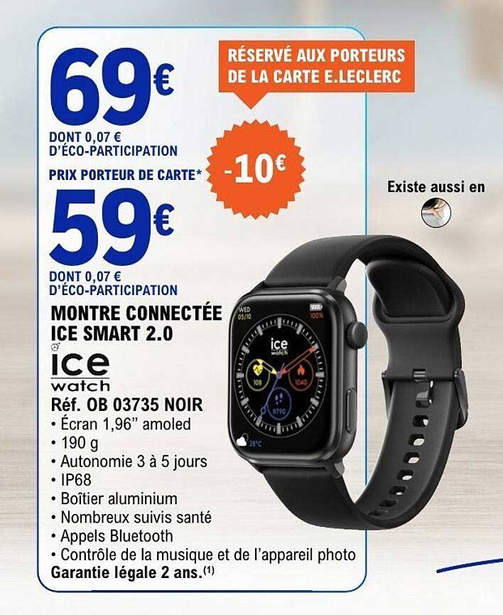 MONTRE CONNECTÉE ICE SMART 2.0
