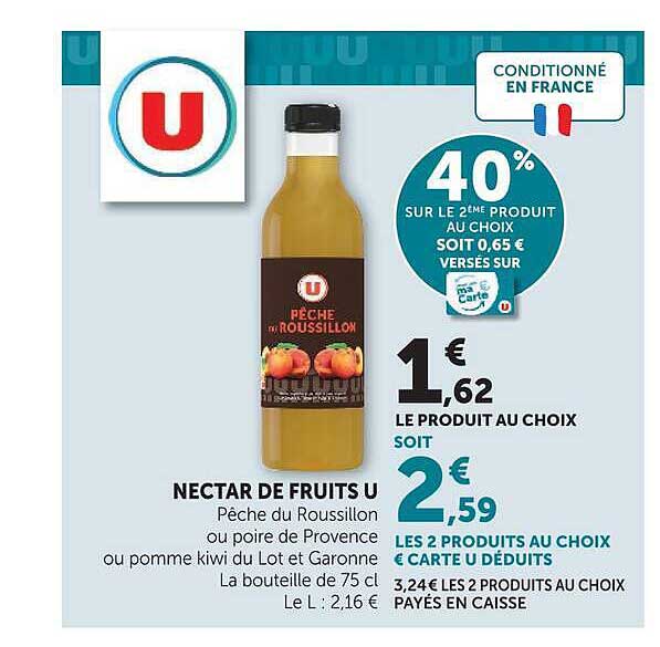 NECTAR DE FRUITS U