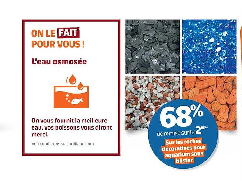 ON LE FAIT POUR VOUS ! L’eau osmosée