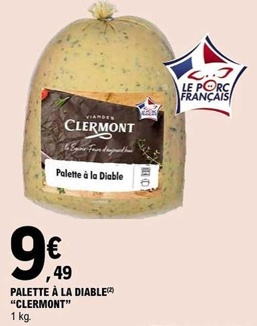 PALETTE À LA DIABLE “CLERMONT”