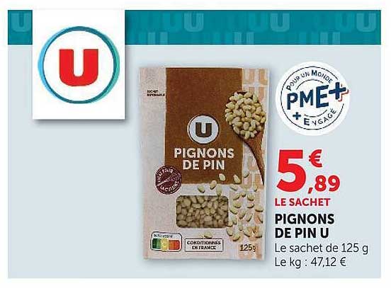 PIGNONS DE PIN U