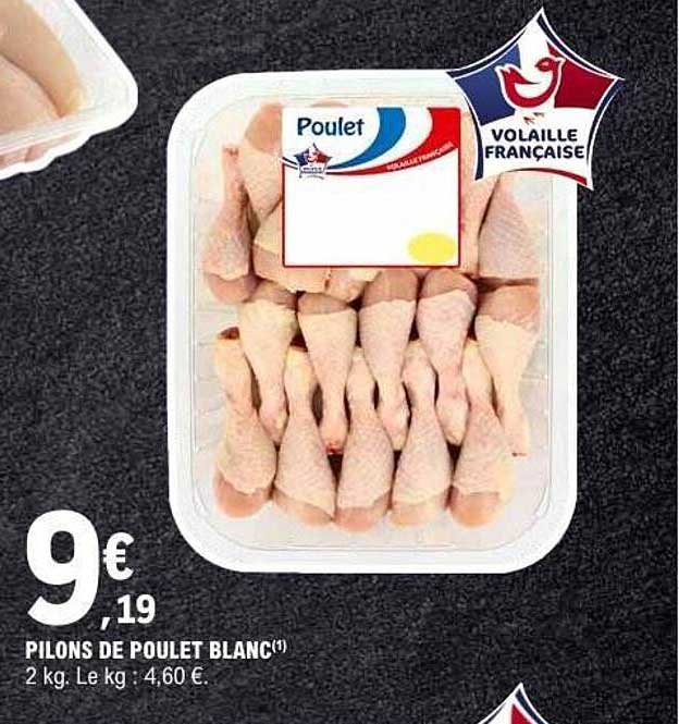 PILONS DE POULET BLANC(1)