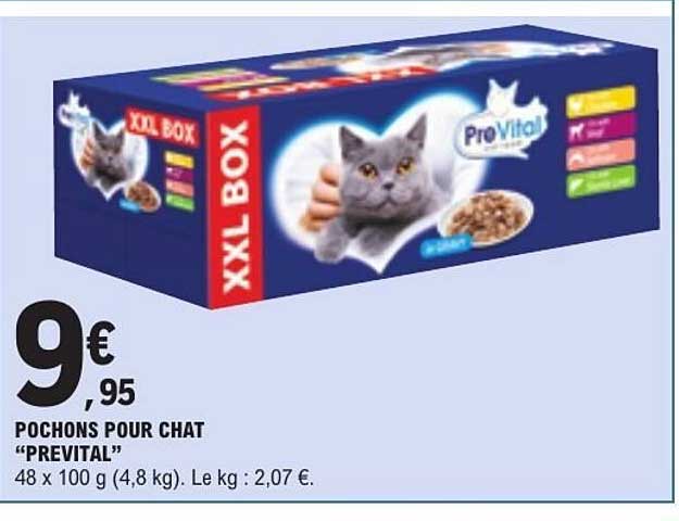 POCHONS POUR CHAT “PREVITAL”