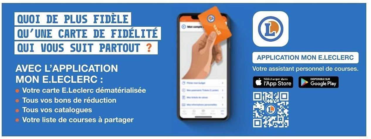 QUOI DE PLUS FIDÈLE QU’UNE CARTE DE FIDÉLITÉ QUI VOUS SUIT PARTOUT ?